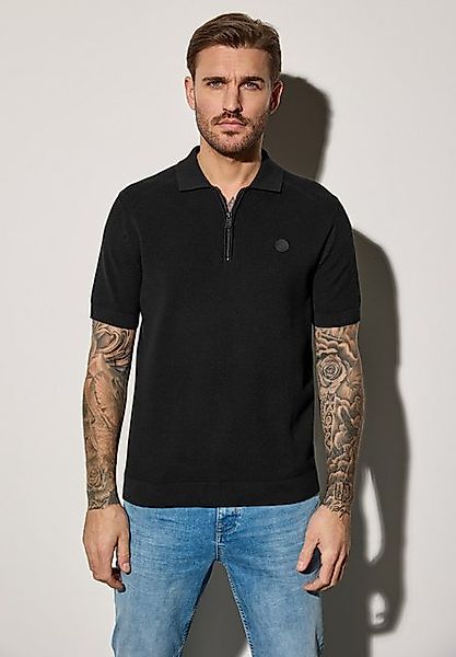 STREET ONE MEN Poloshirt im soften Baumwoll-Mix günstig online kaufen