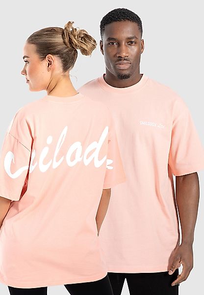 Smilodox T-Shirt Unisex Liquid Brail, Oversize Shirt großes Logo-Print, 100 günstig online kaufen