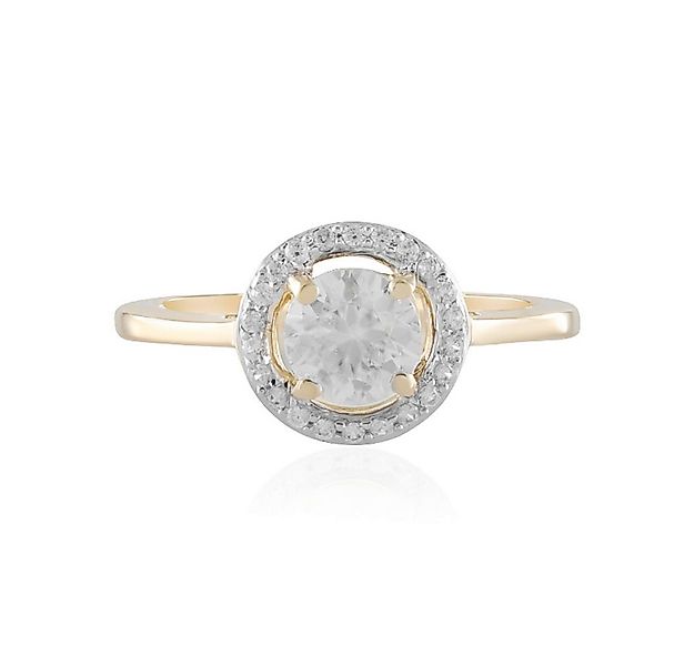 Cavill Goldring Cavill Zirkon-Gelbgoldring 1,17 ct, 9 Karat, rund, elegant günstig online kaufen