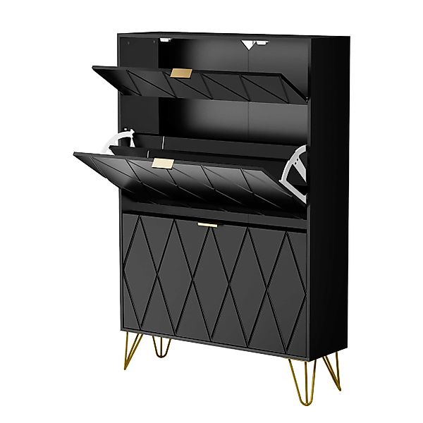 UEV Schuhschrank mit 2 Klappen Schuhregal günstig online kaufen