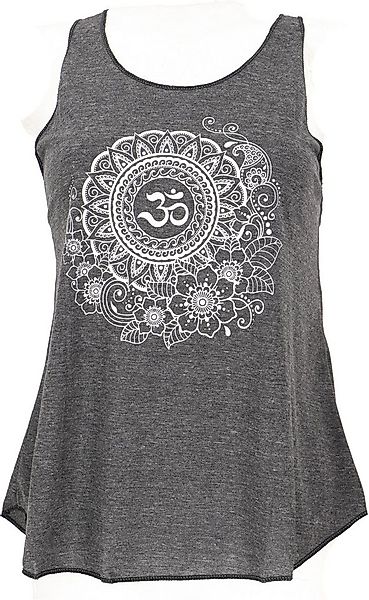 Guru-Shop T-Shirt Tanktop mit Ethnodruck, Om Mandala Yogatop -.. Festival, günstig online kaufen