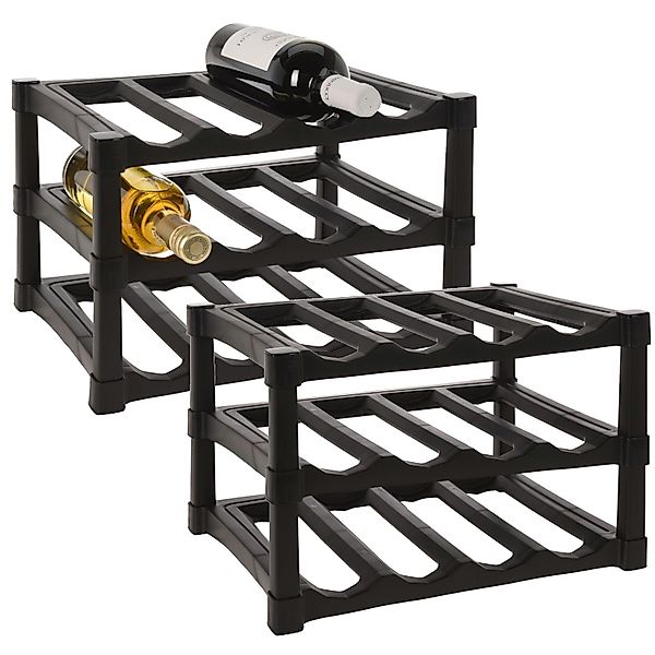 Koopman Weinregal Flaschenständer 2 er Set günstig online kaufen
