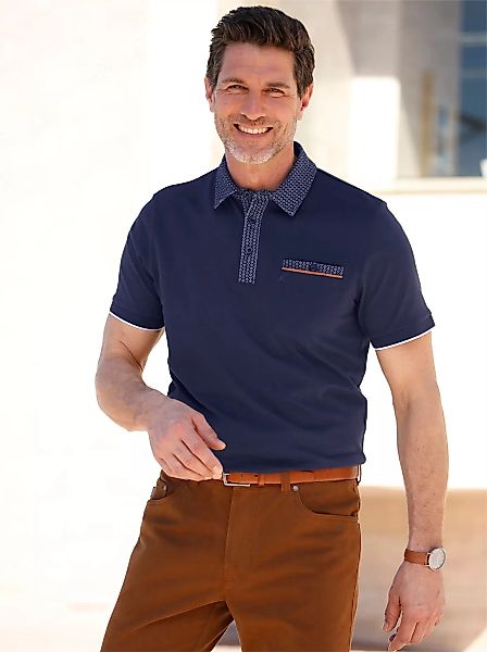 Marco Donati Poloshirt "Kurzarm-Poloshirt", (1 tlg.) günstig online kaufen