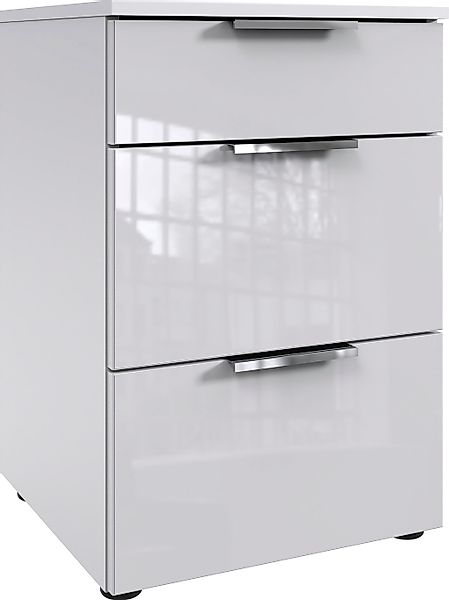 Wimex Nachtkommode "Level36 C by fresh to go", mit Glaselementen auf der Fr günstig online kaufen