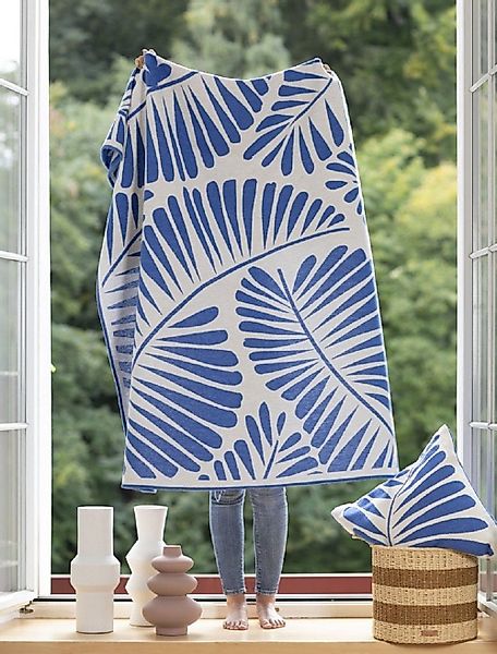 Wohndecke Luca 'Palmenblatt' 140 x 200 günstig online kaufen