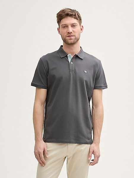 TOM TAILOR Poloshirt Piqué Poloshirt aus Baumwolle günstig online kaufen