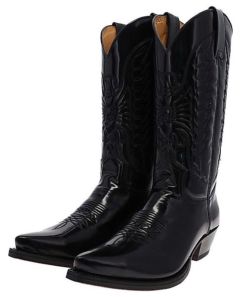 Sendra Boots CUERVO WEST 2073 Schwarz Cowboystiefel Rahmengenähte Unisex We günstig online kaufen