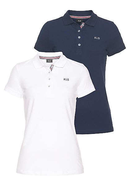 H.I.S Poloshirt, (2er-Pack), aus weicher Pique-Qualität günstig online kaufen