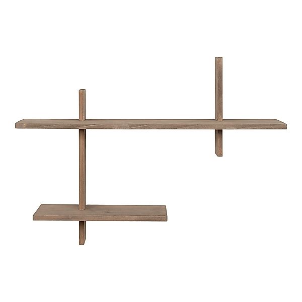 House Nordic Wandregal Ovada, in Hellbraun, günstig online kaufen