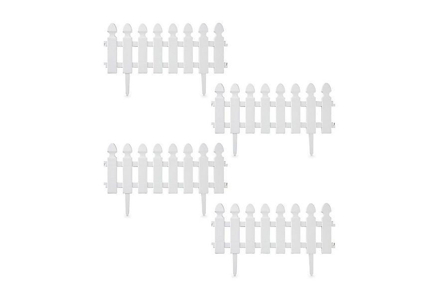 HTI-Living Beetbegrenzung Zierzaun Palisade Nessa, LxH: 60x30 cm, Set, 4 Za günstig online kaufen