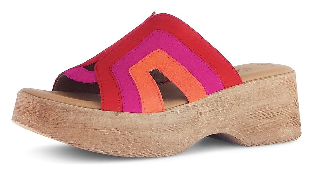 Gabor Pantolette, Keilabsatz, Sommerschuh, Best Fitting für eine komfortabl günstig online kaufen