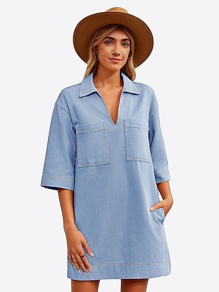 Imily Bela Jeanskleid Damen Freizeitkleidung (Packung, 1-tlg., 1per-Pack) D günstig online kaufen