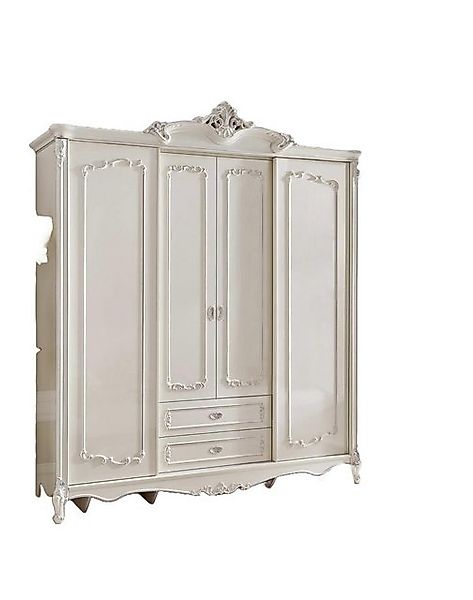 JVmoebel Kleiderschrank Klassischer Antik Stil Schrank Echtholz Garderobe S günstig online kaufen