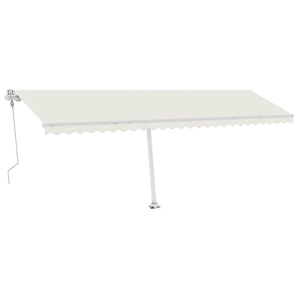 furnicato Standmarkise Automatisch 600x300 cm Creme günstig online kaufen