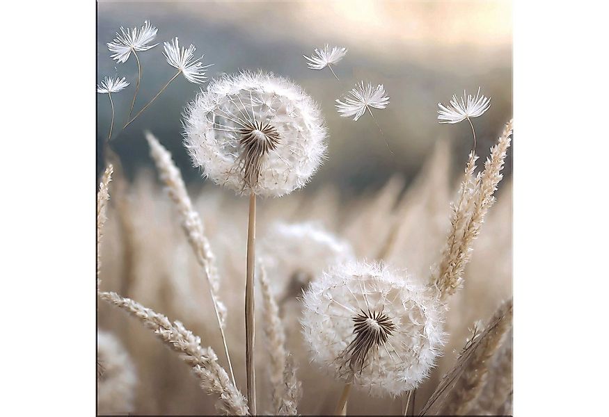 artissimo Glasbild Bild aus Glas 30x30 cm / florales Wandbild / Wanddeko, N günstig online kaufen