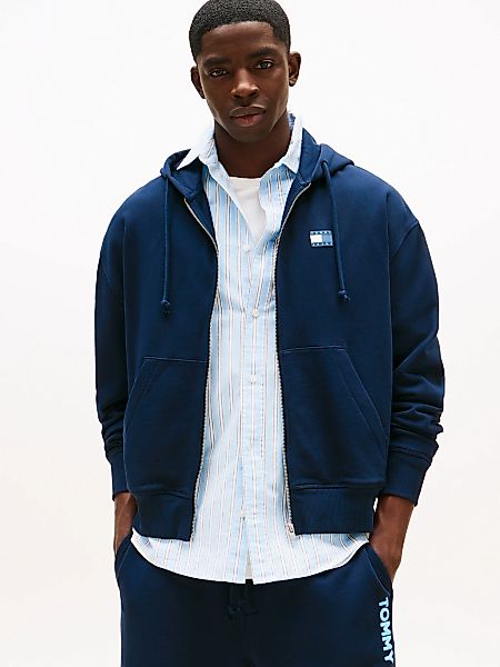 Tommy Jeans Kapuzensweatjacke "TJM CRP NEW CLASSICS ZIP THR" Mit Rundhalsau günstig online kaufen