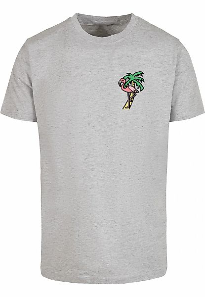 MisterTee Kurzarmshirt "MisterTee Herren Flamingo T-Shirt Round Neck", (1 t günstig online kaufen