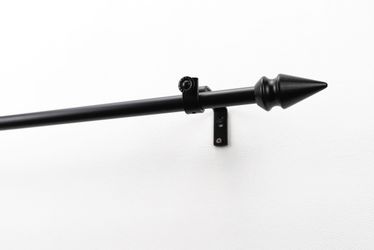 GARESA Gardinenstange "SPYRNA mit offenem Träger" Ø 16 mm 1 läufig-läufig W günstig online kaufen