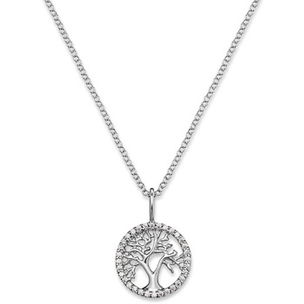 Engelsrufer Kette mit Anhänger Kette Lebensbaum, mit Zirkonia (synth) günstig online kaufen