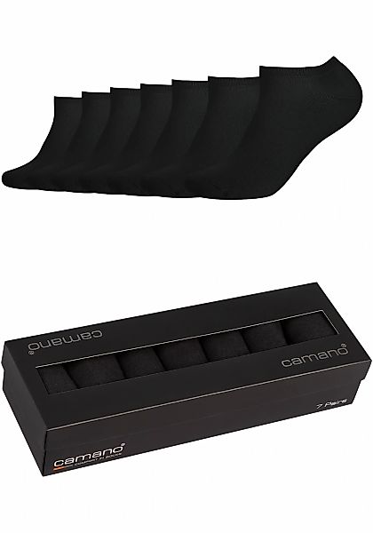 Camano Sneakersocken "comfort", (7er Pack), mit flachen Nähten günstig online kaufen