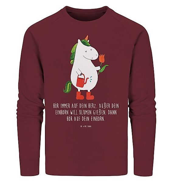 Mr. & Mrs. Panda Longpullover Einhorn Gärtner Größe L - Burgundy - Geschenk günstig online kaufen
