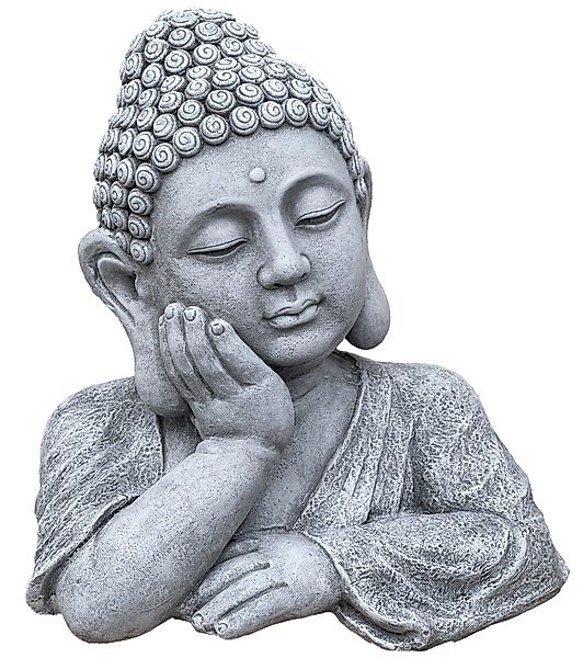 Stone and Style Gartenfigur Steinfigur Buddha günstig online kaufen