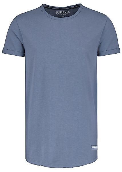 SUBLEVEL T-Shirt Herren Shirt Long Shaped günstig online kaufen