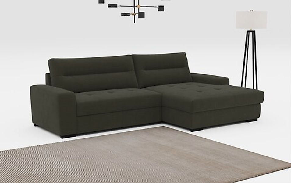 COTTA Ecksofa "Cappa L-Form" wahlweise mit Bettfunktion & Bettkasten günstig online kaufen
