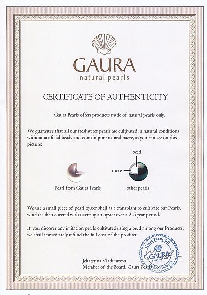 Gaura Pearls Paar Ohrstecker Perlenohrstecker schwarz günstig online kaufen