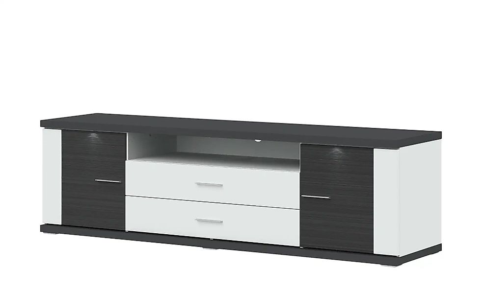 uno Lowboard   Titan ¦ grau ¦ Maße (cm): B: 207 H: 60 T: 52.0 Kommoden & Si günstig online kaufen