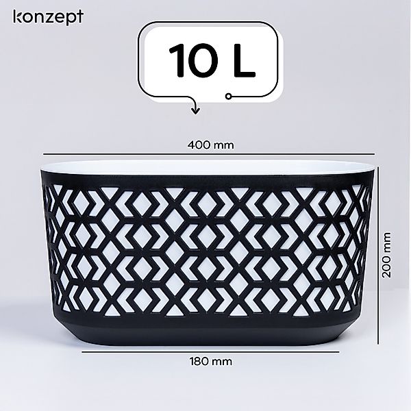 KONZEPT Blumenkasten Blumenkasten Balkon 40 cm günstig online kaufen