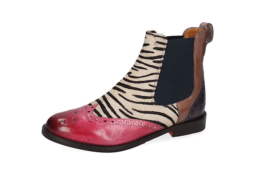 Melvin & Hamilton Selina 29 Leder-Chelsea Boots für Damen Stiefelette Flach günstig online kaufen