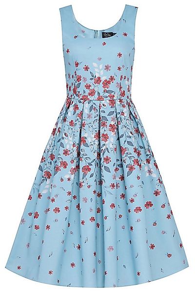 Dolly and Dotty A-Linien-Kleid Amanda Light Blue Delicate Falling Flower Re günstig online kaufen