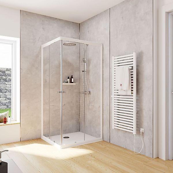 Schulte Eckdusche Corner, Höhe: 180 cm, günstig online kaufen