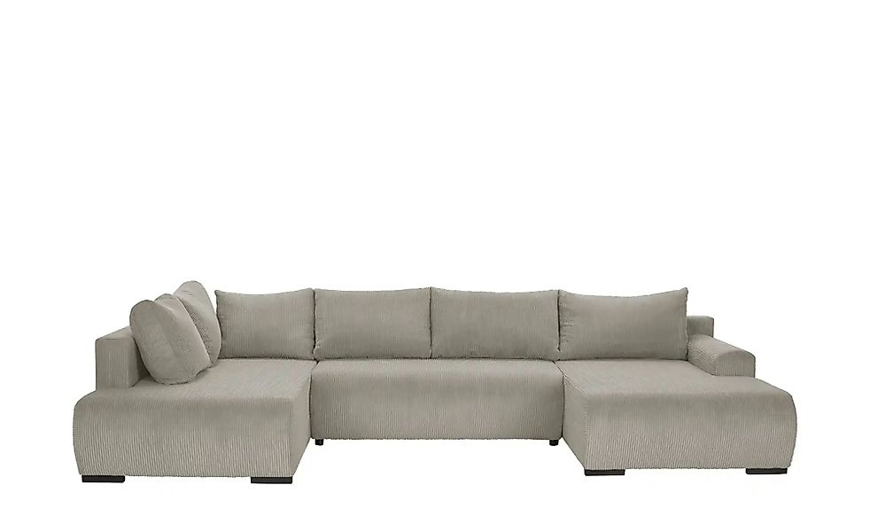 smart Wohnlandschaft  Nelly ¦ beige ¦ Maße (cm): B: 345 H: 85 T: 202.0 Pols günstig online kaufen