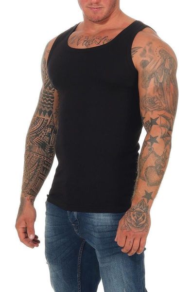 EloModa Unterhemd Herren Unterhemd 2 Stück günstig online kaufen