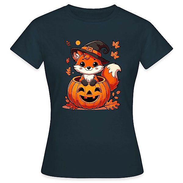 Spreadshirt T-Shirt Süßer Halloween Fuchs Im günstig online kaufen
