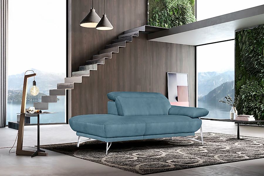 Egoitaliano Ottomane "Anais, erstklassiges Designsofa, Breite 179 cm, Fußfa günstig online kaufen