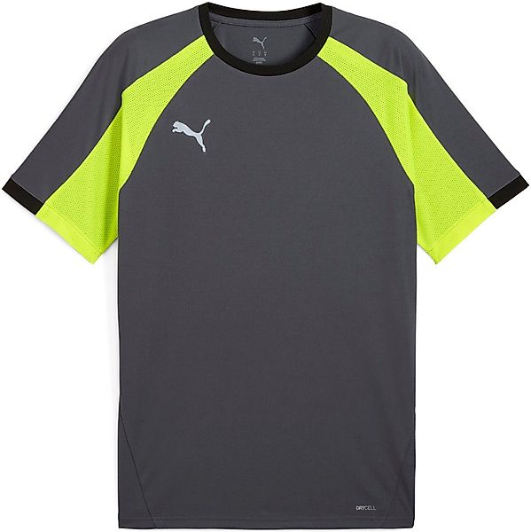 PUMA Trainingsshirt IndividualLIGA Jersey GALACTIC GRAY-YELLOW günstig online kaufen