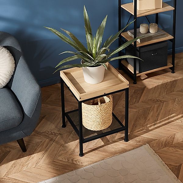 tectake Beistelltisch Couchtisch Rochester 41,5x41x56cm (1-St., günstig online kaufen