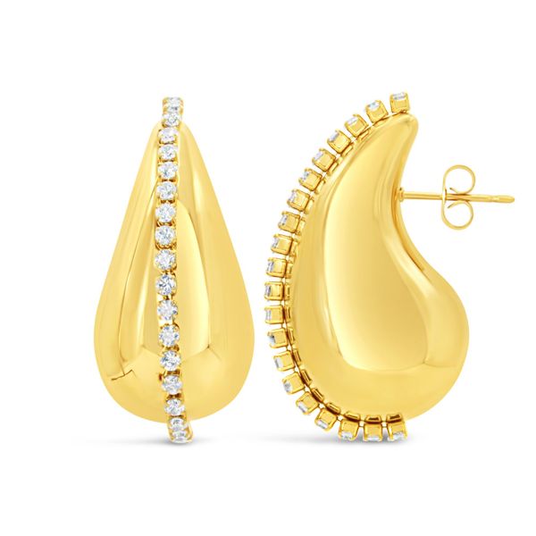 Ars-Argenti Paar Ohrhänger Luxuriöse Tropfenform Ohrringe-18K günstig online kaufen