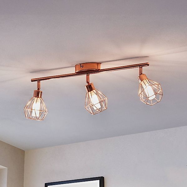 LED-Deckenleuchte Zapata, dreiflammig günstig online kaufen