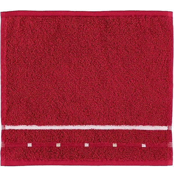 Vossen Quadrati - Farbe: rubin - 067 - Seiflappen 30x30 cm günstig online kaufen