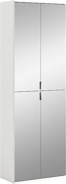 INOSIGN Schuhschrank "Trondheim, Höhe 193 cm, 4 Spiegeltüren, 9 Fächer, 7 E günstig online kaufen