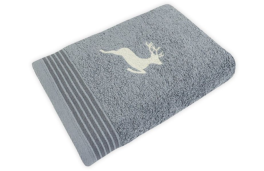 framsohn frottier Handtuch Frottierserie Hirsch Gästetuch Handtuch Duschtuc günstig online kaufen