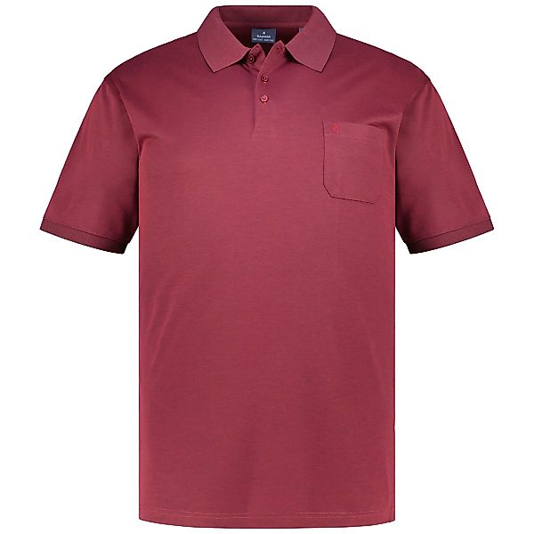 RAGMAN Poloshirt mit Pima-Baumwolle Farbe weinrot Größe: 3XL günstig online kaufen