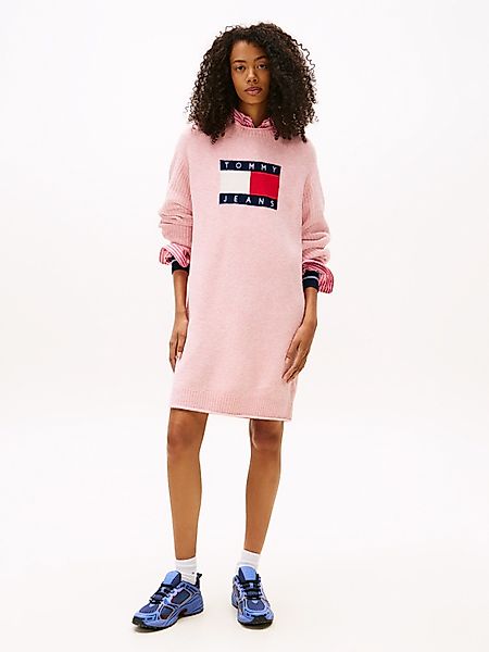Tommy Jeans Strickkleid TJW FLAG SWEATER günstig online kaufen