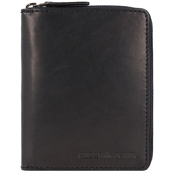 Greenburry Geldbörse Pure Black, Leder günstig online kaufen