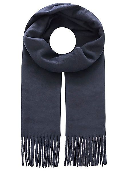 Zwillingsherz Schal "Wollmix Uni", mit Fransenabschluss günstig online kaufen