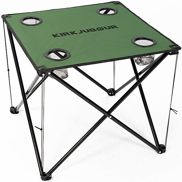 KIRKJUBOUR Campingtisch "Solkatt" faltbarer Campingtisch, Getränkehalter günstig online kaufen